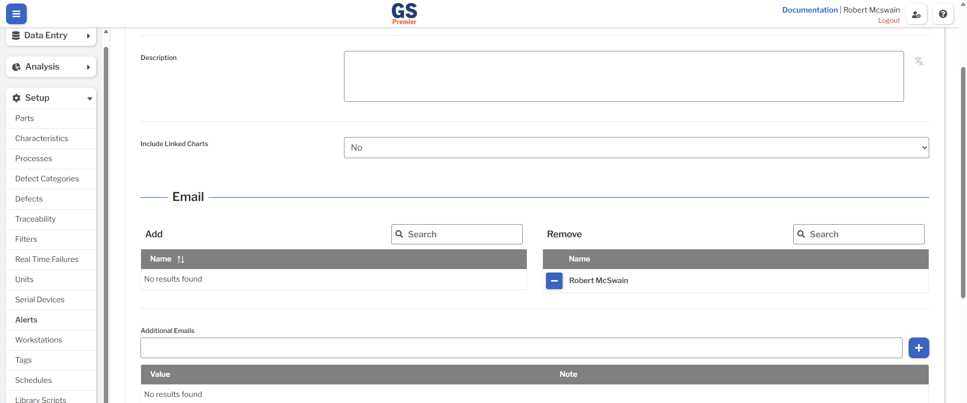 Add yourself in the list of emails Add yourself in the list of emails