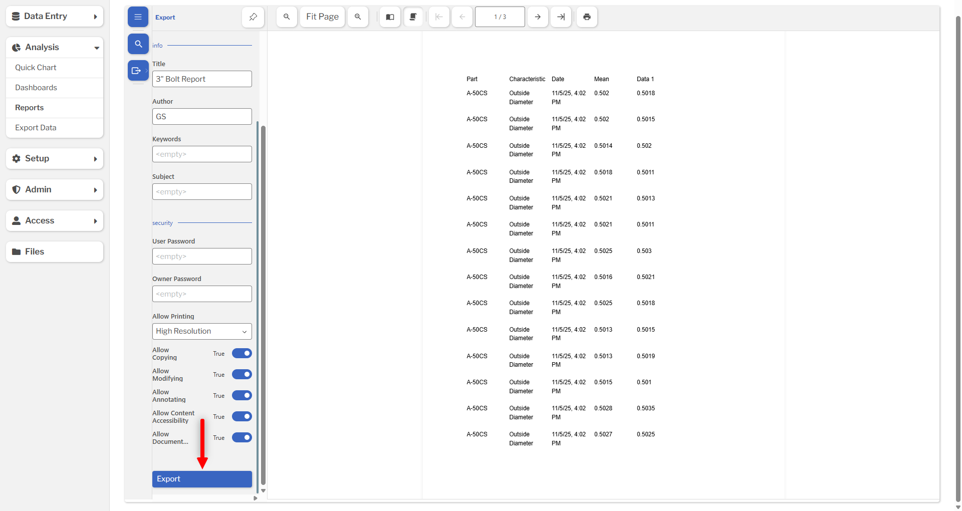 Export to PDF Export to PDF